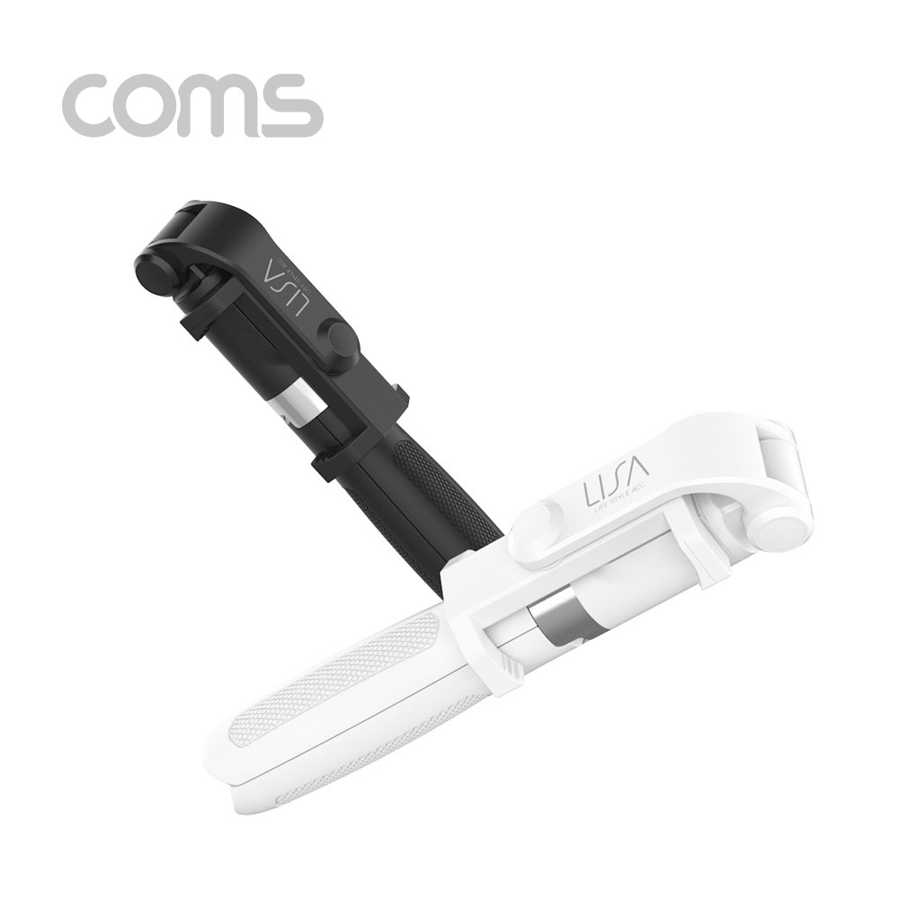 LISA 셀카봉 CT01 - White / 삼각대 / 원거리 촬영 / 탈착식 리모컨