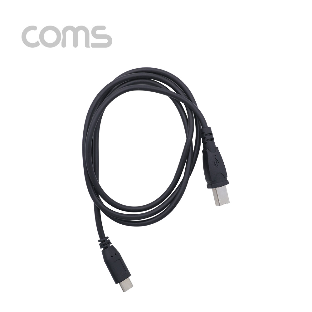 Coms USB 3.1(Type C) to USB-B 케이블 1M