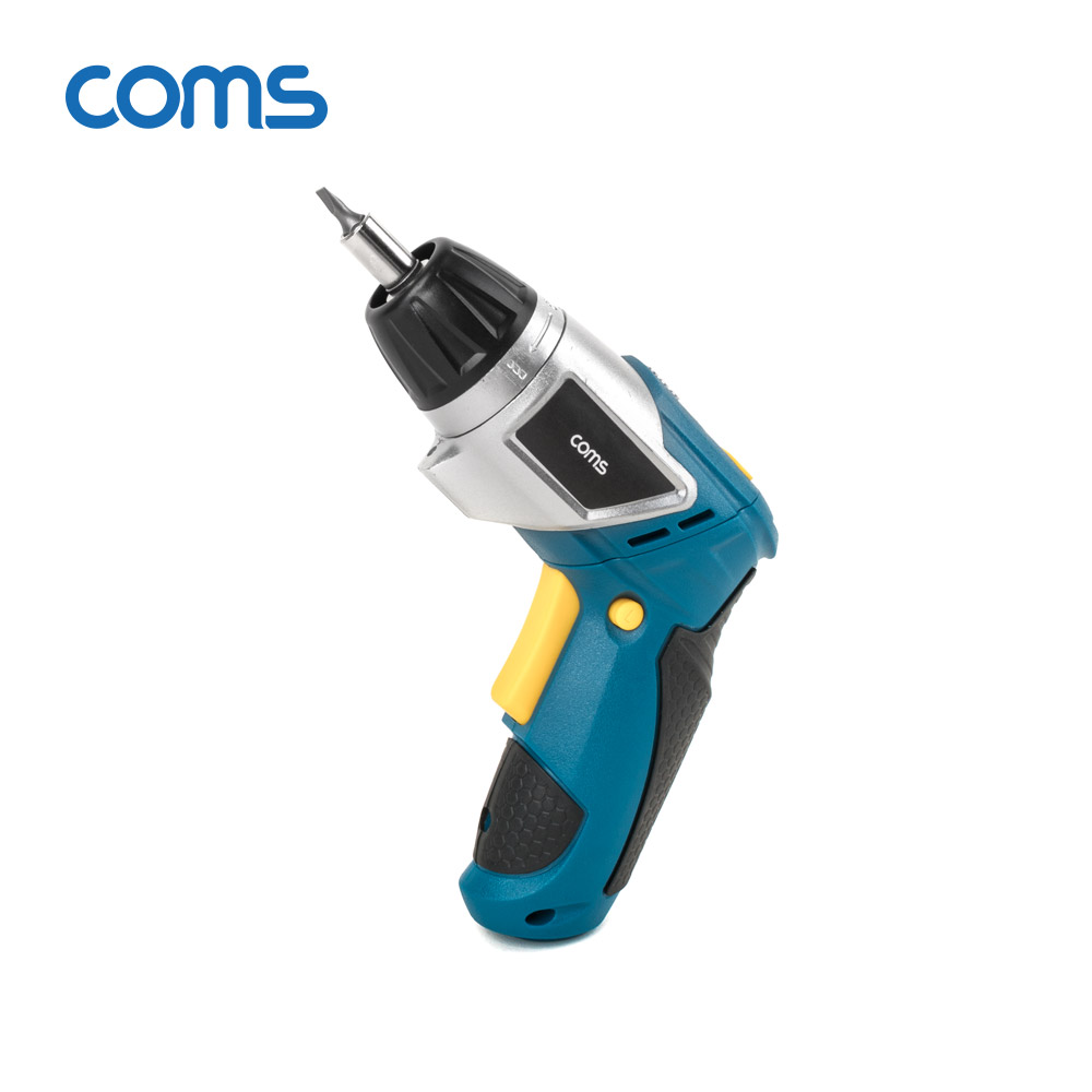 Coms 리튬이온 충전 미니 전동드릴 / 3.6V 1500mAh / 권총형&일자형 / 플렉시블비트제공