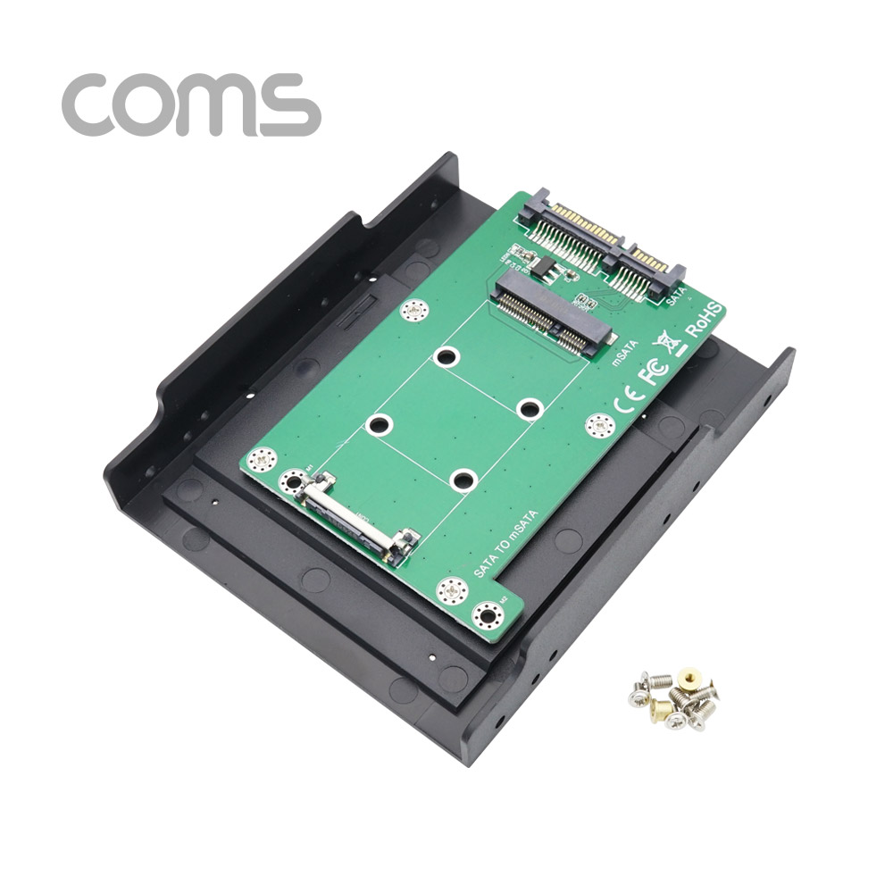 Coms SATA 컨버터(SATA to mSATA) / 3.5 가이드 포함