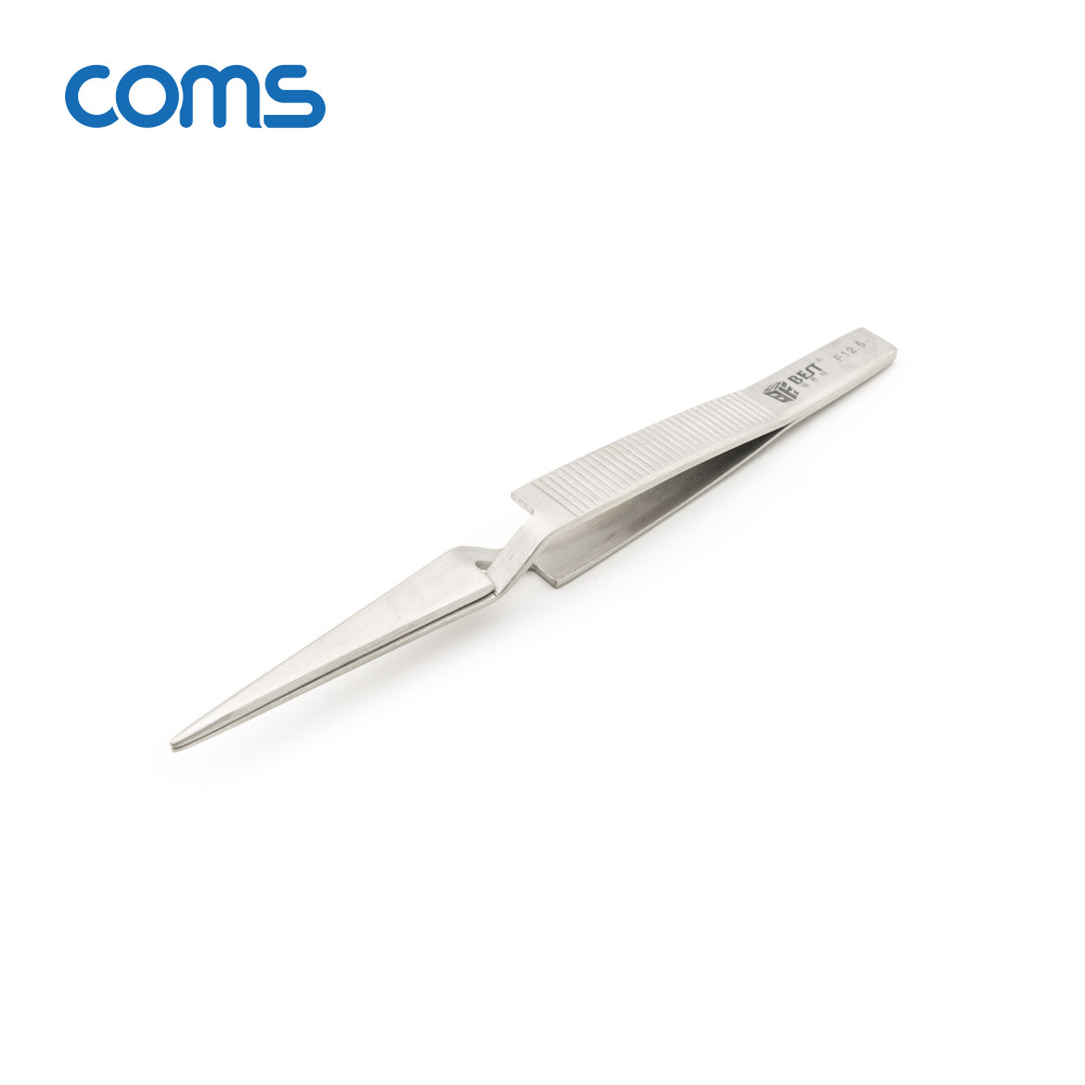 Coms 역방향 정밀 핀셋 125mm