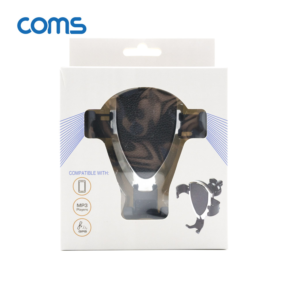 Coms 차량용 스마트폰 거치대, 송풍구/에어컨 설치