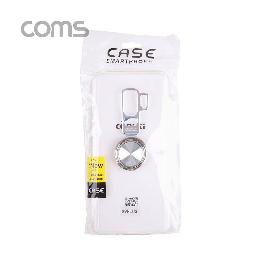 Coms 스마트폰 케이스 ( 투명 / 핑거링 ) / 갤S9 P