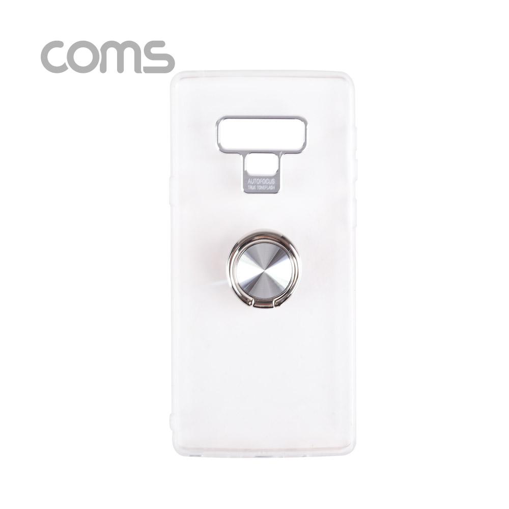 Coms 스마트폰 케이스 ( 투명 / 핑거링 ) / 갤노트9