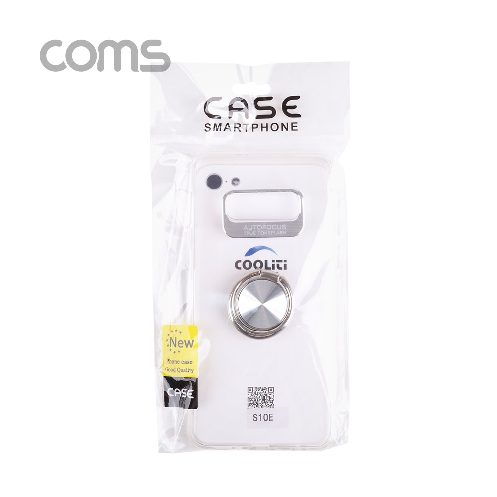 Coms 스마트폰 케이스 ( 투명 / 핑거링 ) / 갤S10E