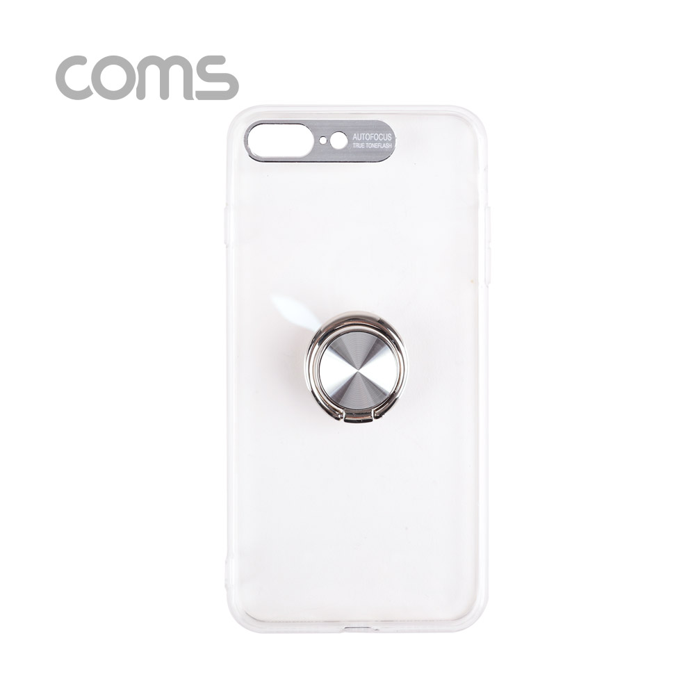 Coms 스마트폰 케이스 ( 투명 / 핑거링 ) / iOS 7/8 P