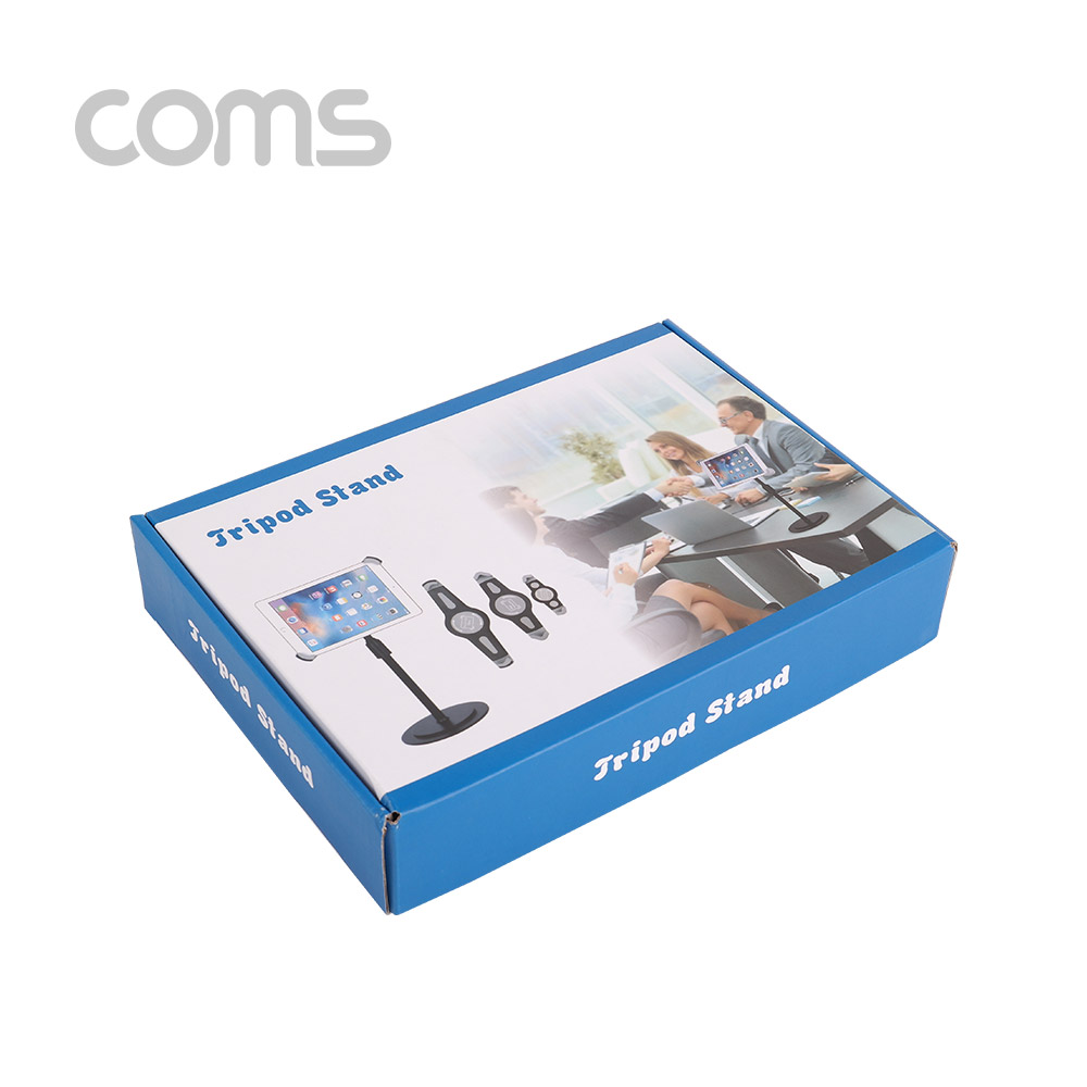 Coms 알루미늄 태블릿 스탠드, 탁상거치(원반형) / 높이, 각도 조절, 회전