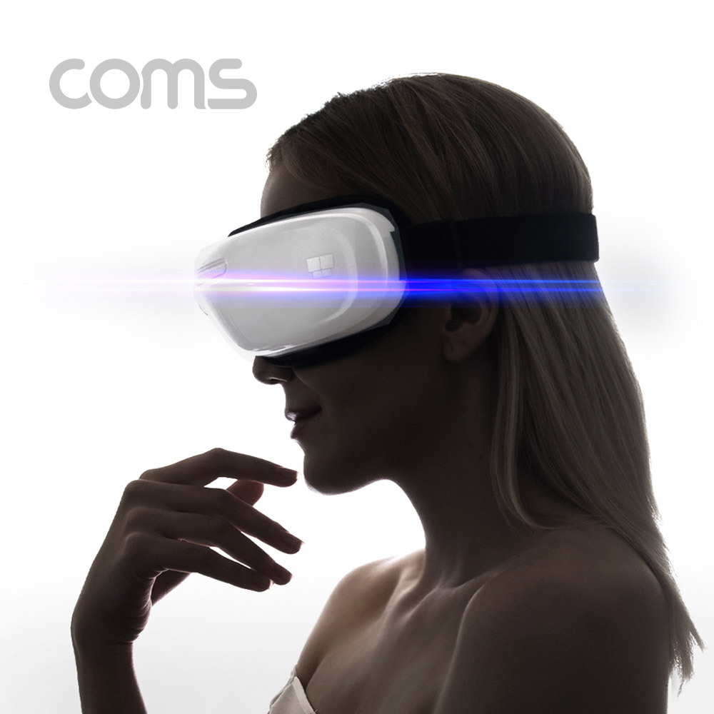 Coms 나비 눈마사지기 / 온열/공기압/진동마사지