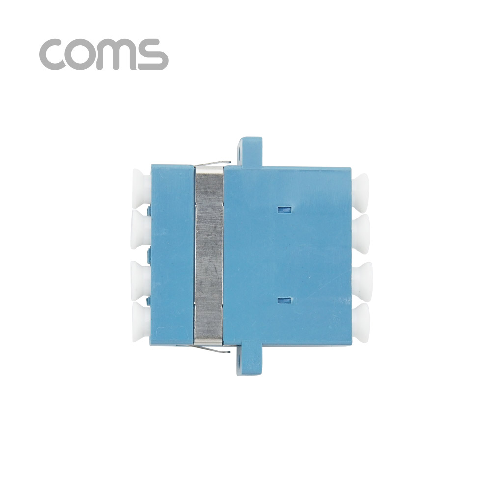 Coms 광패치코드 커플러 / I형 LC F/F Quadruple / Blue