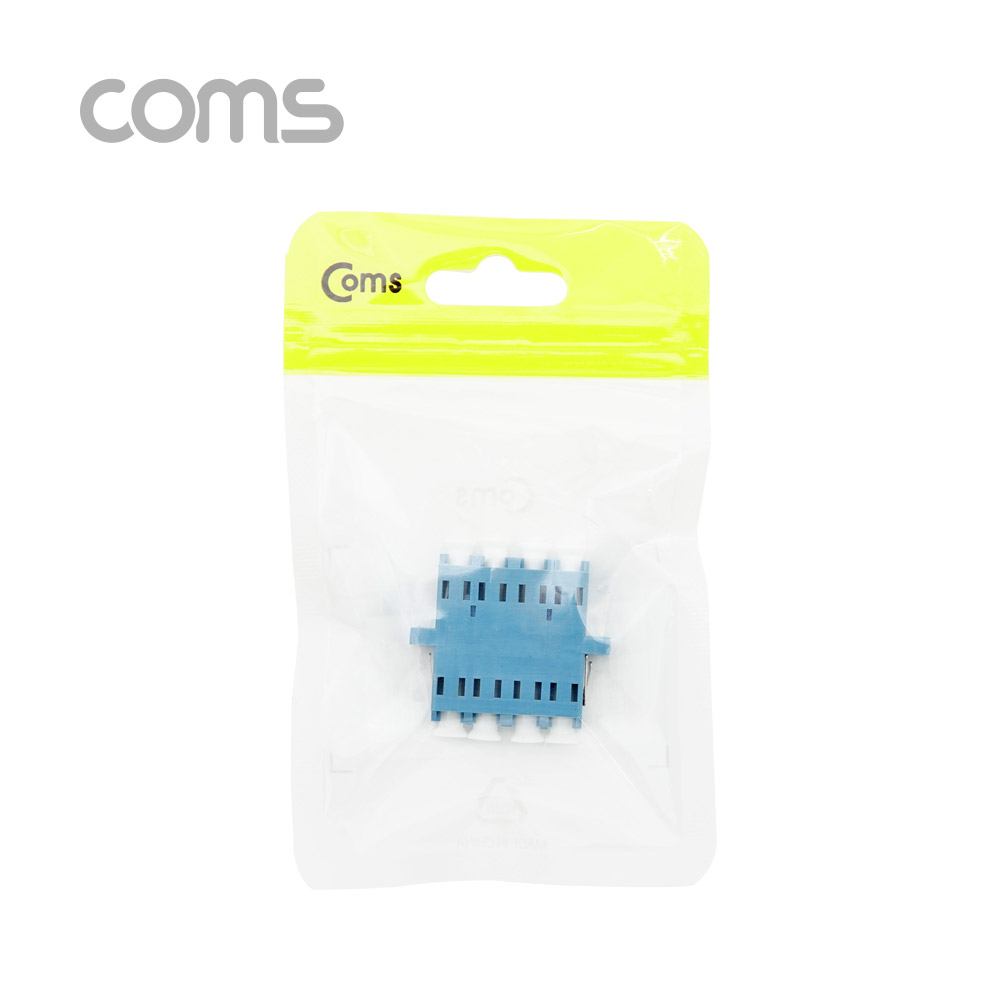 Coms 광패치코드 커플러 / I형 LC F/F Quadruple / Blue