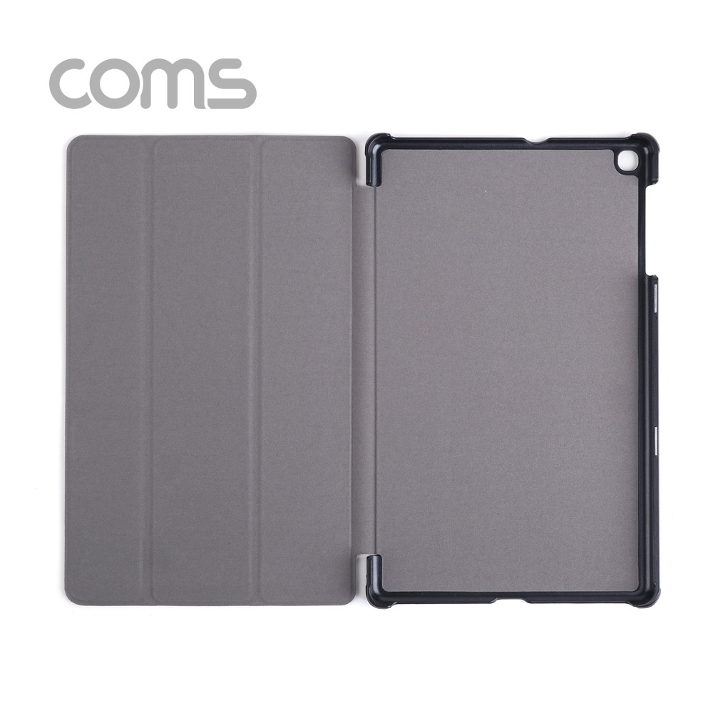 Coms 태블릿 케이스 / 갤럭시 탭 A 10.1 (2019) / 10.1형 / 패드 케이스 / Black