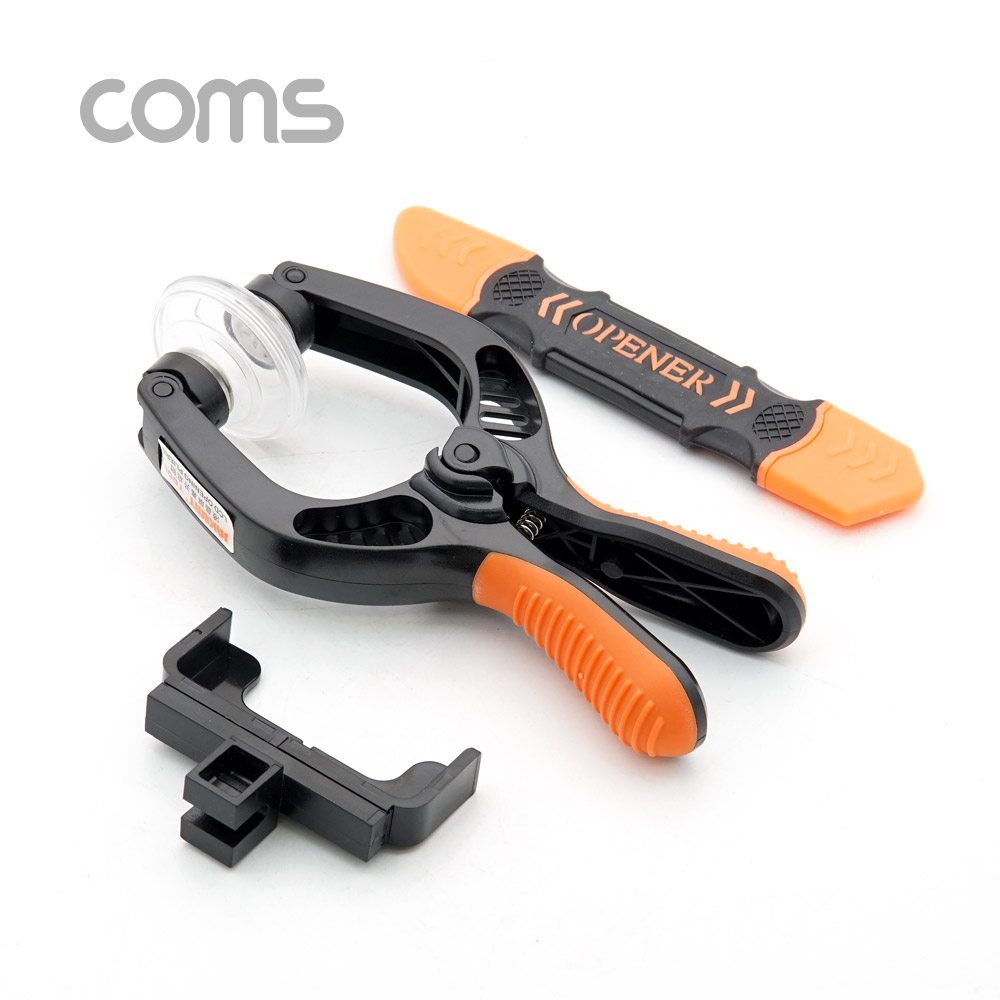 Coms 스마트폰 분해/수리 키트 세트 / LCD 화면 오픈 플라이어 + 듀얼헤드 오프너