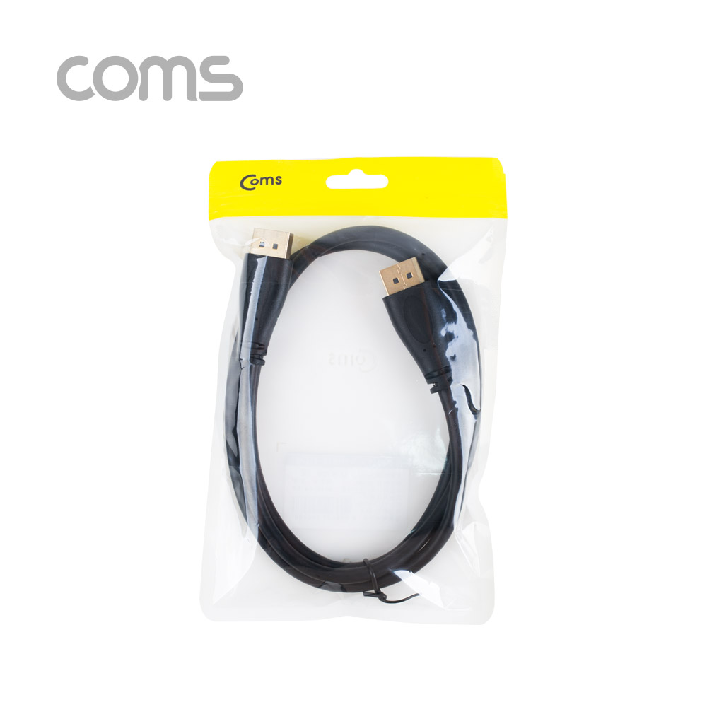 Coms 디스플레이 포트 케이블 / DP MM / 1.4V / 8K@60Hz / DisplayPort / 1M