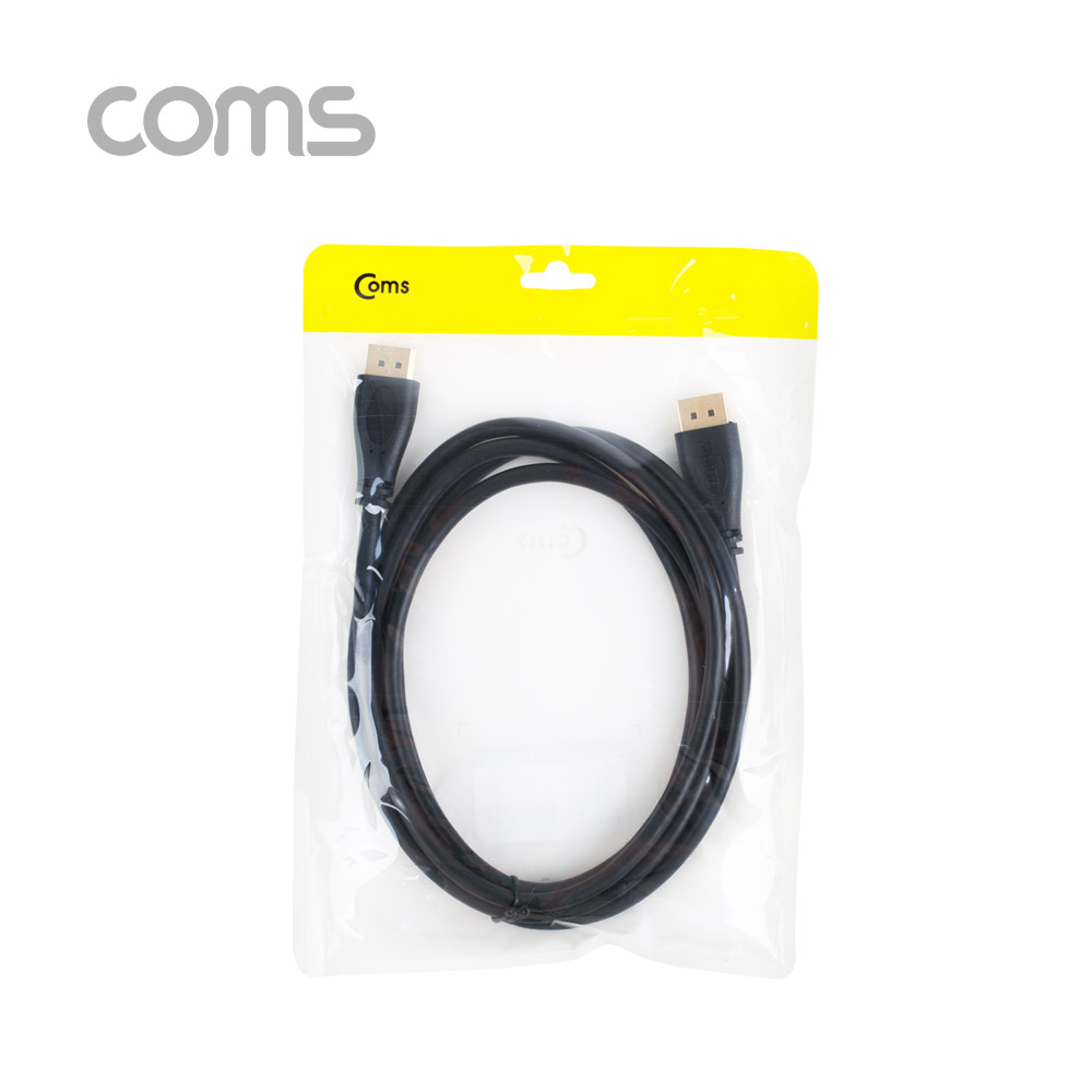 Coms 디스플레이 포트 케이블 / DP MM / 1.4V / 8K@60Hz / DisplayPort / 2M
