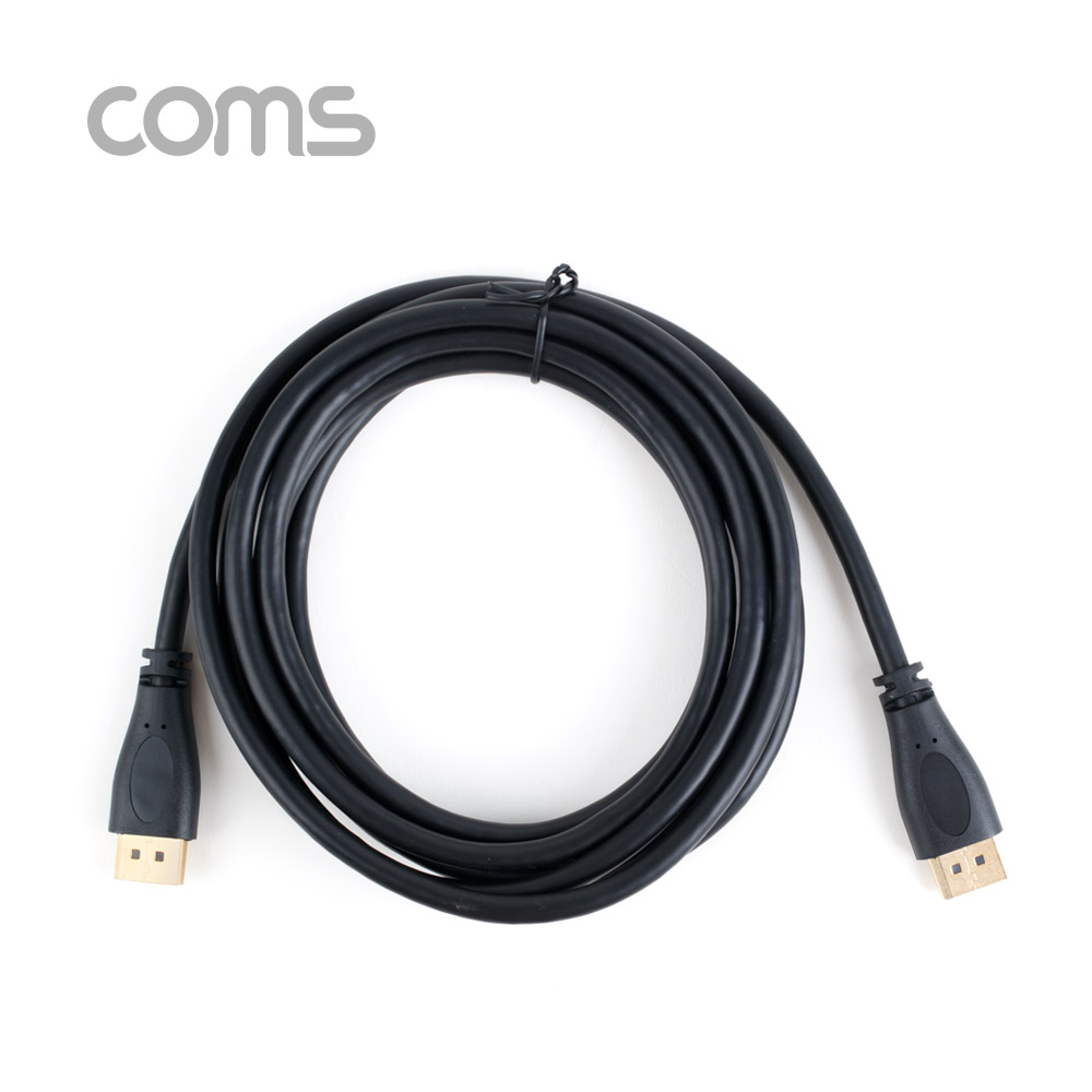 Coms 디스플레이 포트 케이블 / DP MM / 1.4V / 8K@60Hz / DisplayPort / 3M