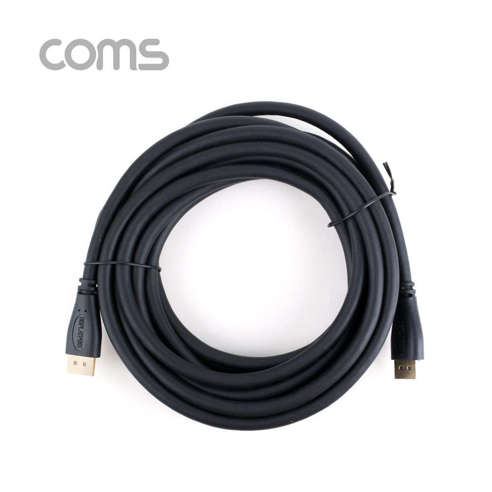 Coms 디스플레이 포트 케이블 / DP MM / 1.4V / 8K@60Hz / DisplayPort / 5M