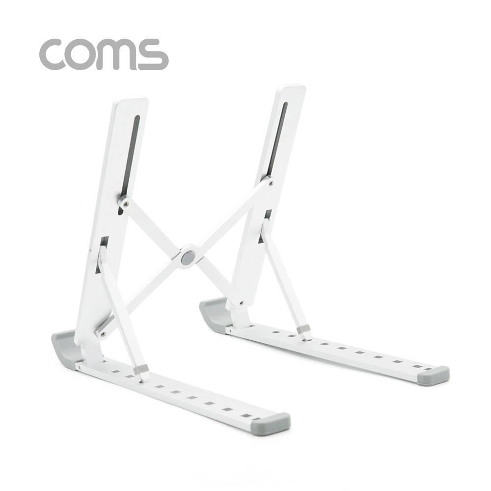 Coms 휴대용 접이식 노트북/태블릿 스탠드 / 거치대 / 탁상거치 / 알루미늄