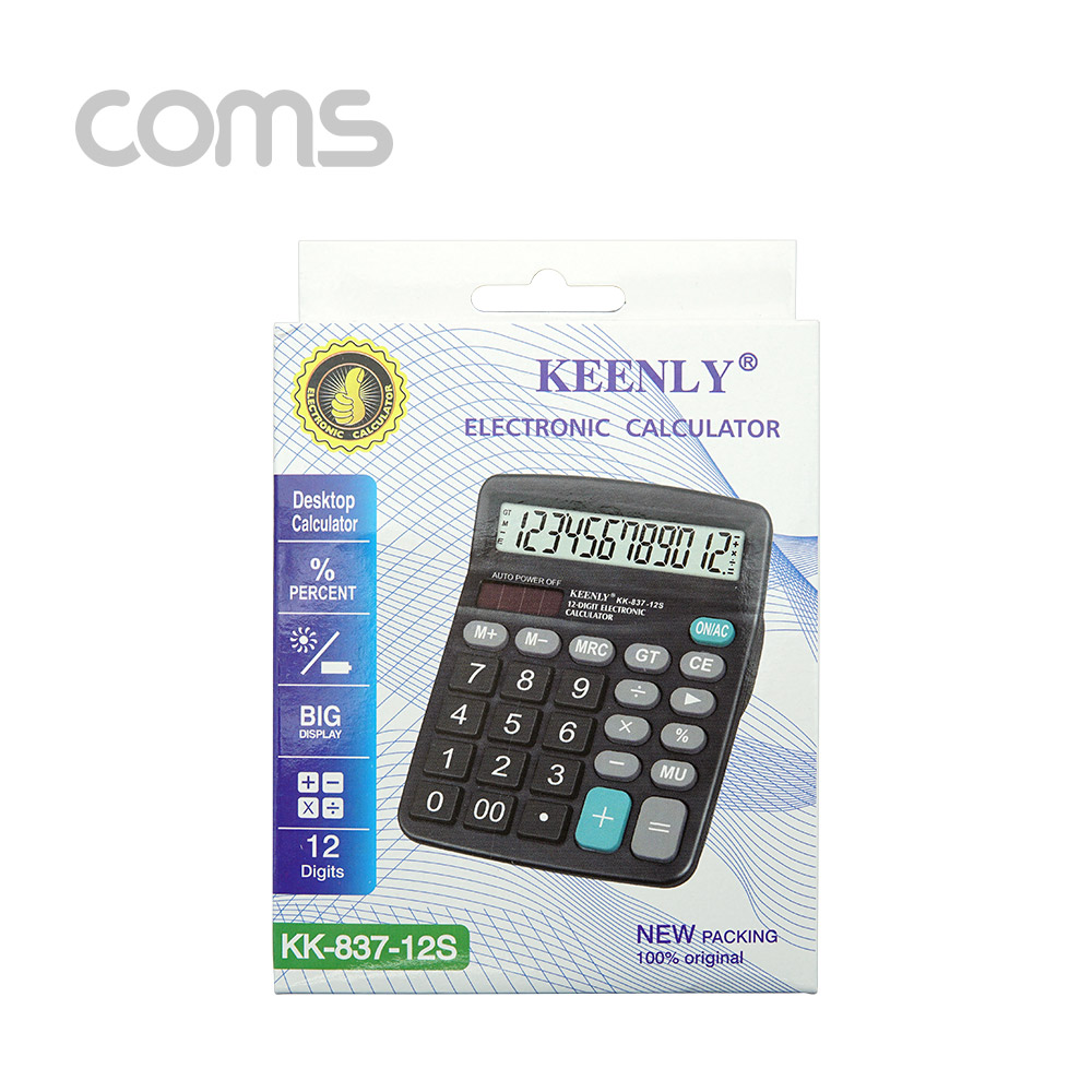 Coms 탁상용 전자 계산기