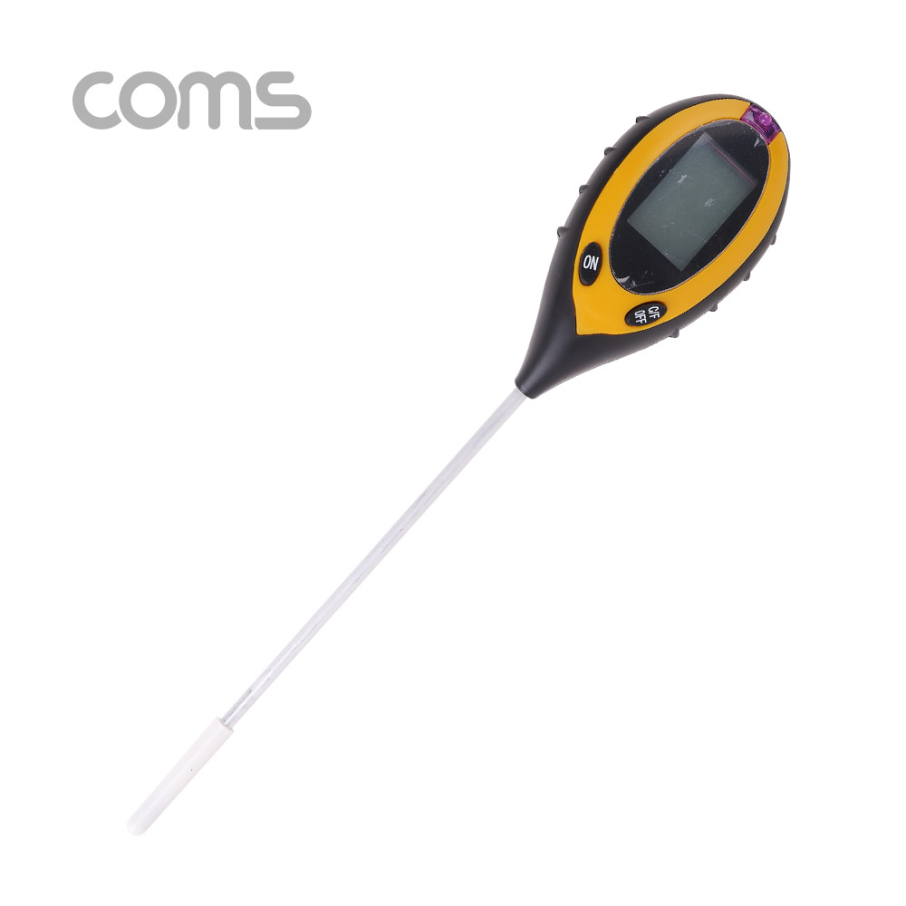 Coms 테스터기 (토질 농도PH/습도 측정) / 4 in 1