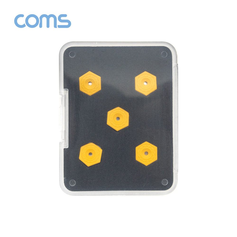 Coms 알파 에너지 힐링칩 5개 SET/치유에너지/생체에너지 활성화로 통증완화/차량연비개선