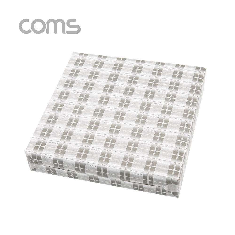 Coms 시계 (아날로그) / 벽걸이 원형 / 주방용 / 욕실용 / 무소음 / Silver