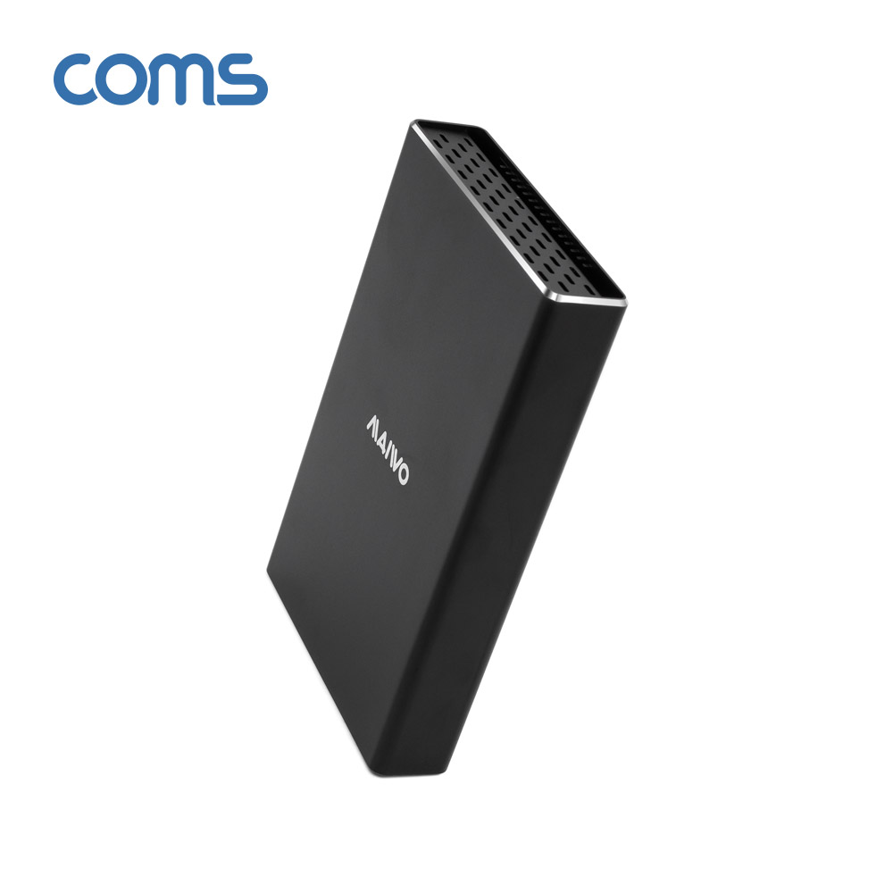 Coms USB 3.1 Type-C Gen2 외장하드 케이스 2.5형