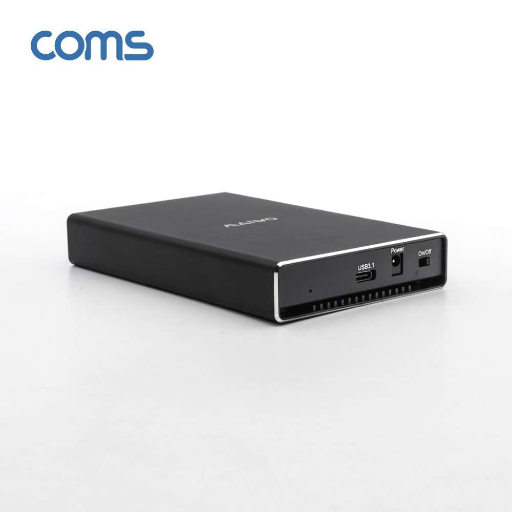 Coms USB 3.1 Type-C Gen2 외장하드 케이스 2.5형