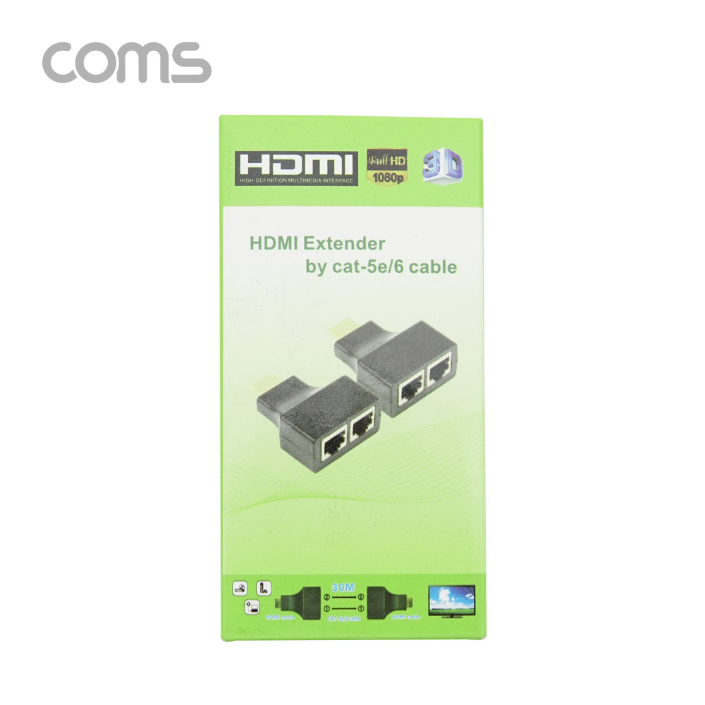 Coms HDMI 리피터(RJ45 2선)