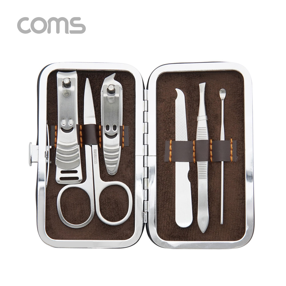 Coms 손톱깎이 세트 / 손톱깍기 / 6pcs