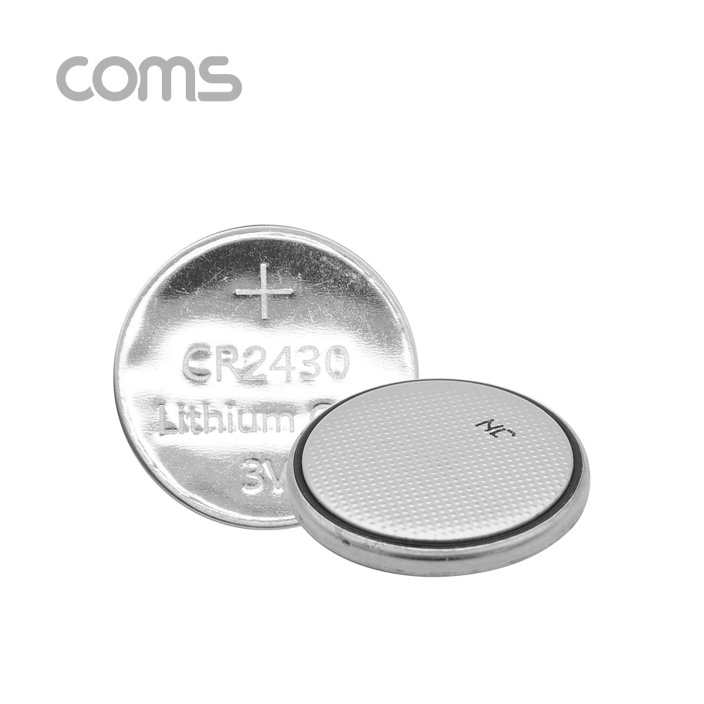 Coms 건전지 GP 코인전지(CR2430) 5ea - 3.0V/리튬 코인셀