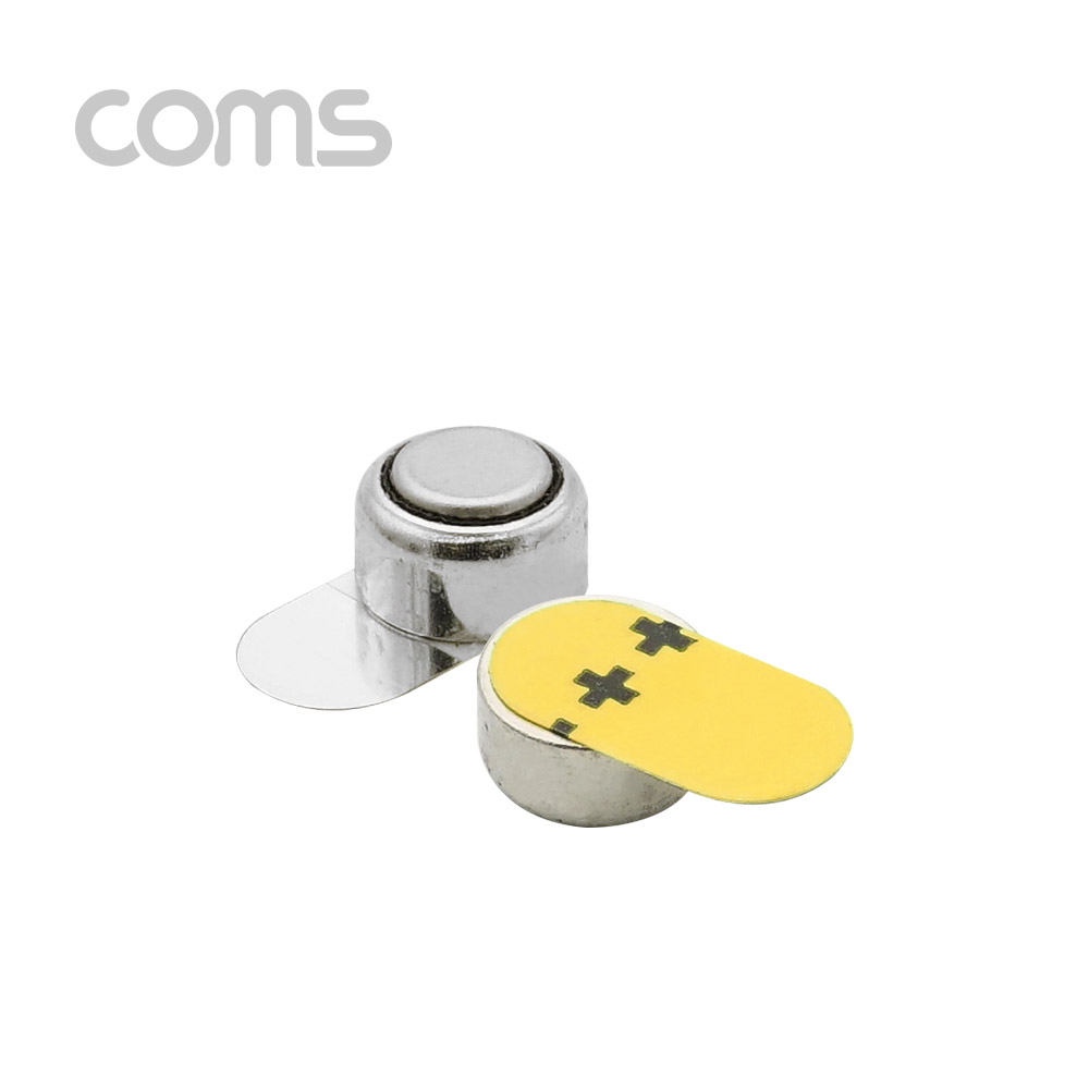 Coms 건전지 GP 코인전지(PR70/P10) 6ea, 1.4V