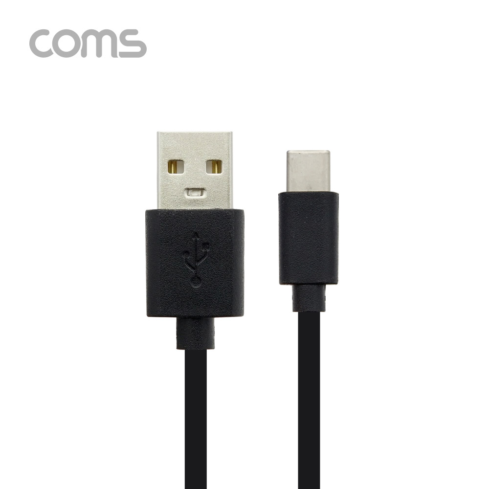 Coms G POWER USB 3.1 케이블(Type C) / 최장 데이터/충전용 고속 케이블 / 블랙 / 3M