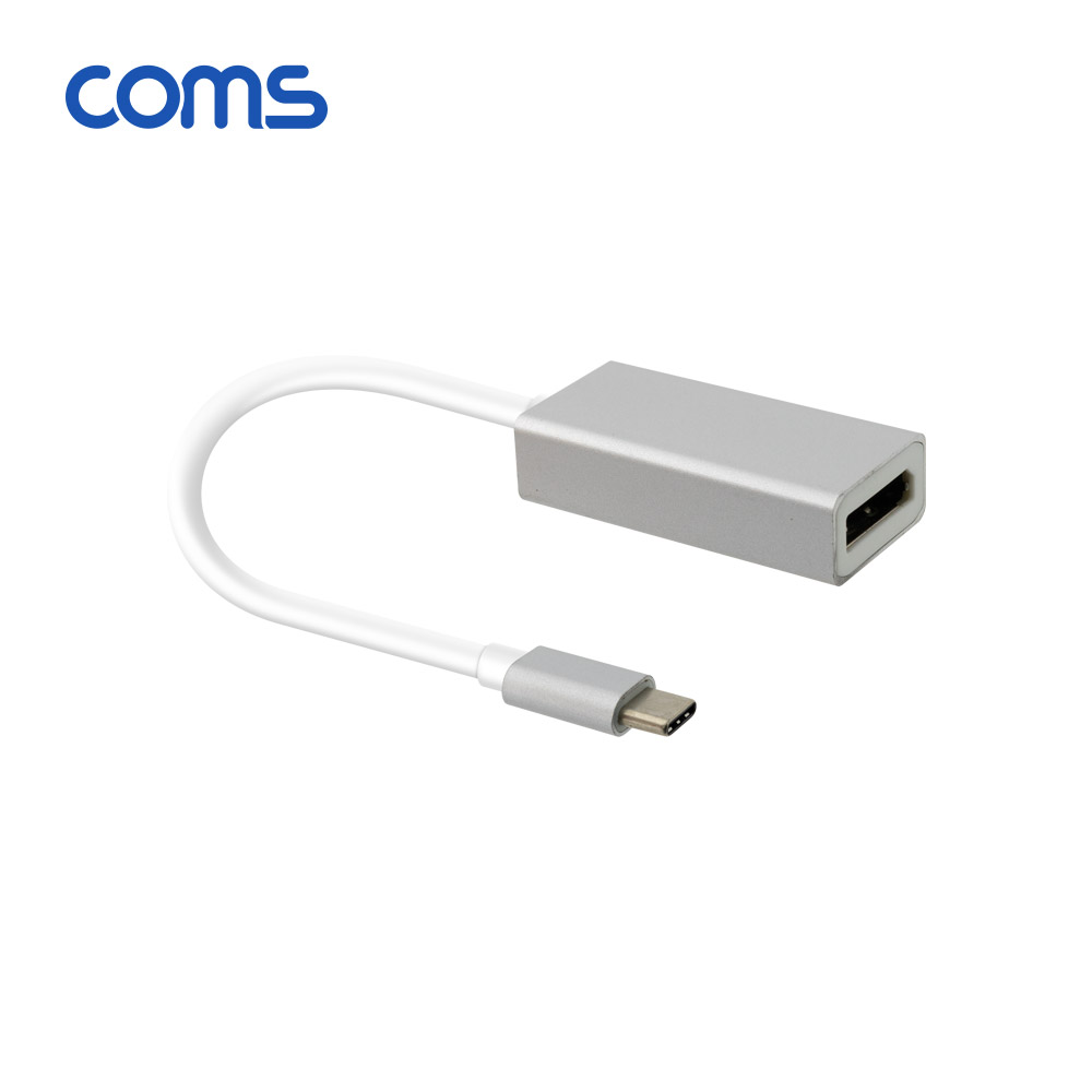 Coms USB 3.1 Type-C to 디스플레이포트 변환 컨버터 / Type-C(M) to DP(F)