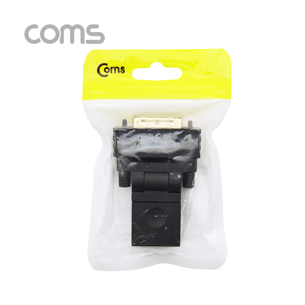 Coms HDMI 젠더 / HDMI (F) / DVI-D (M) / 상향 꺽임(꺾임)