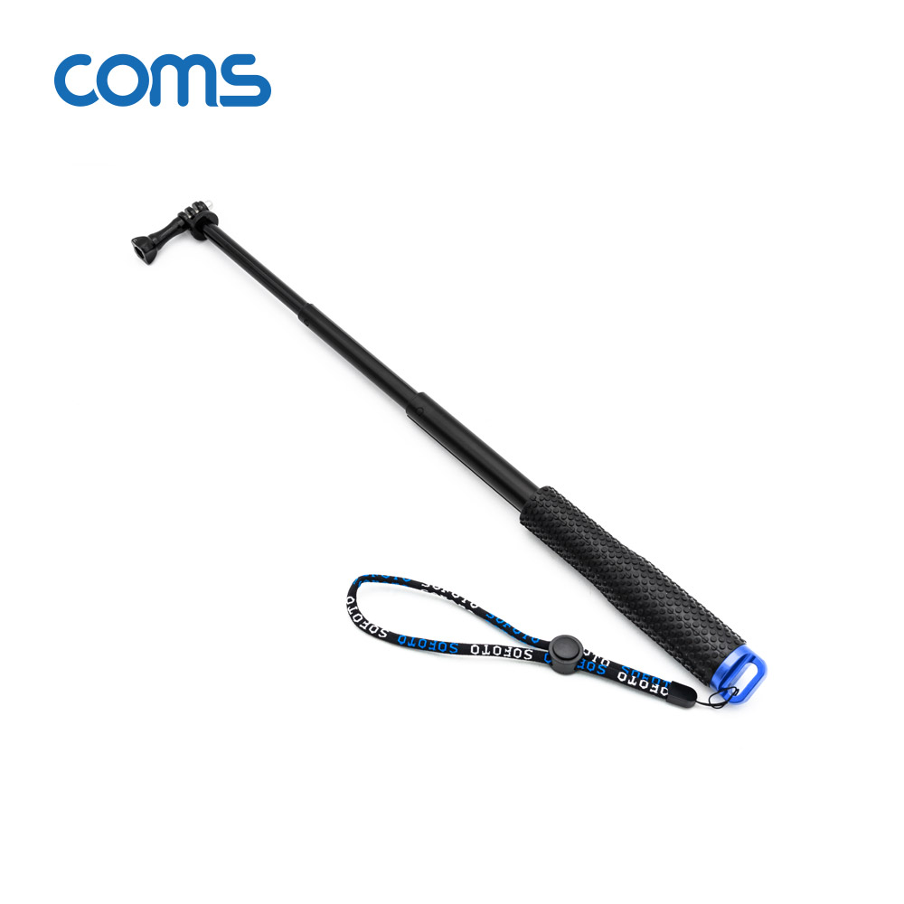 Coms 액션캠 셀카봉, Blue