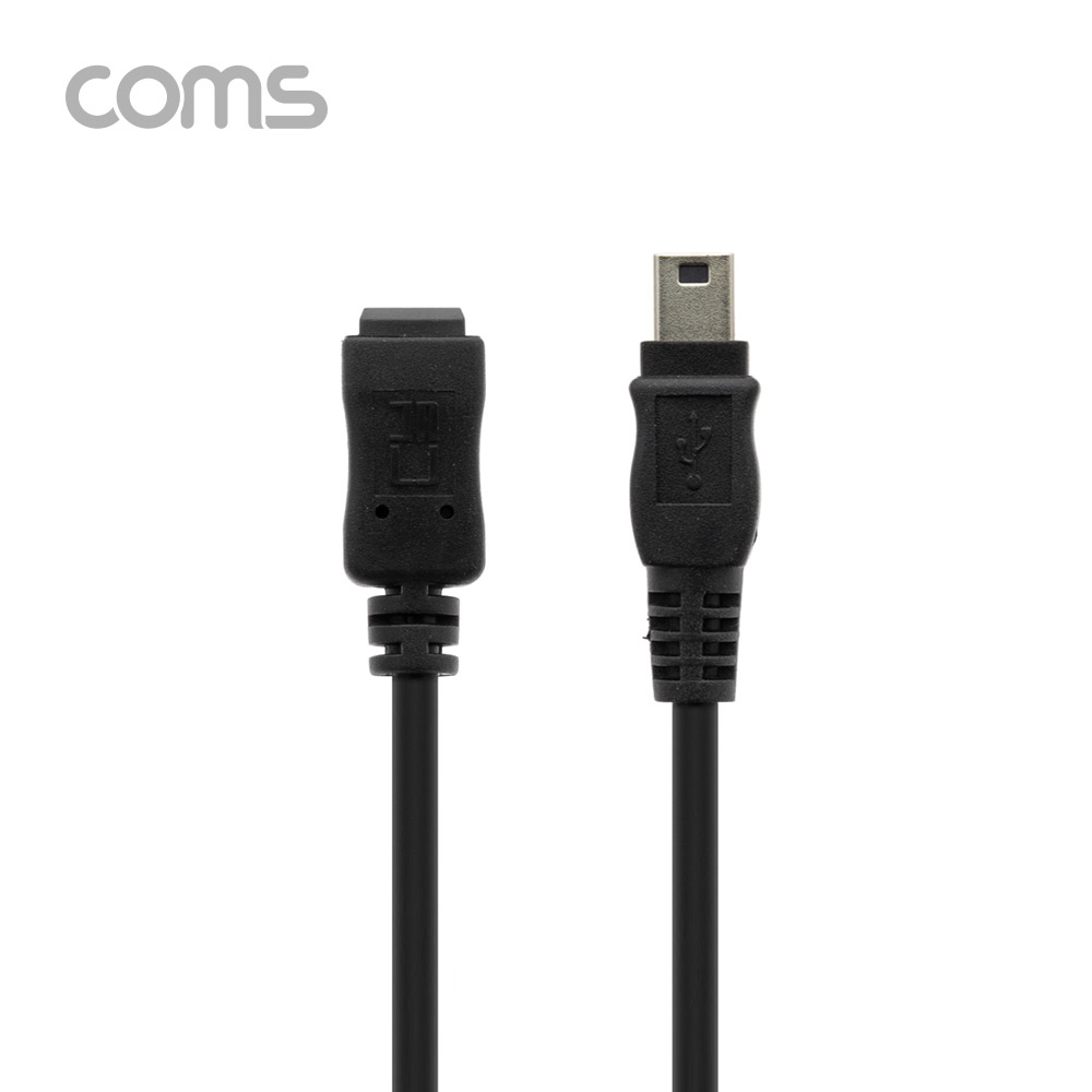 Coms USB Mini 5Pin(M/F) 연장 케이블 50cm