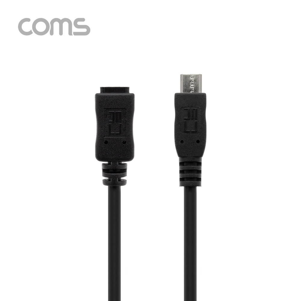 Coms USB Micro 5Pin(M/F) 연장 케이블 50cm