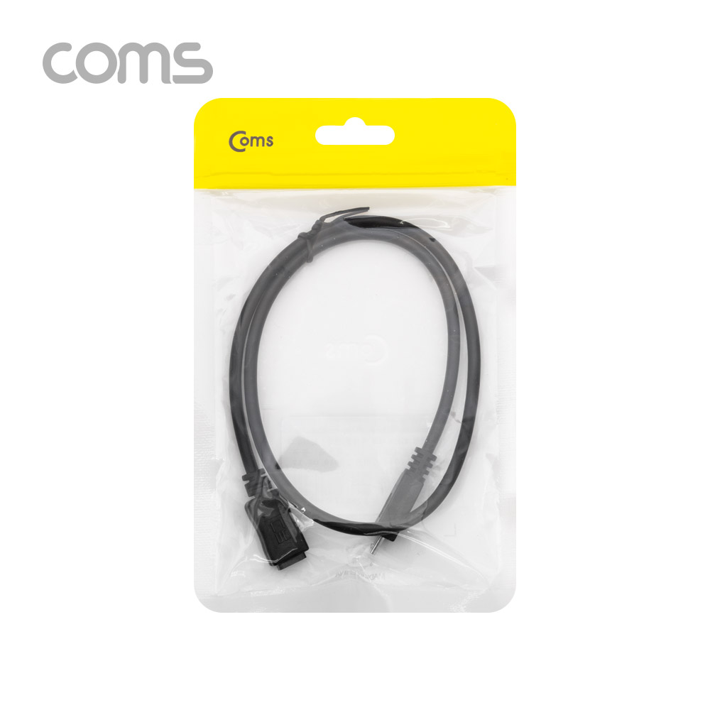 Coms USB Micro 5Pin(M/F) 연장 케이블 50cm