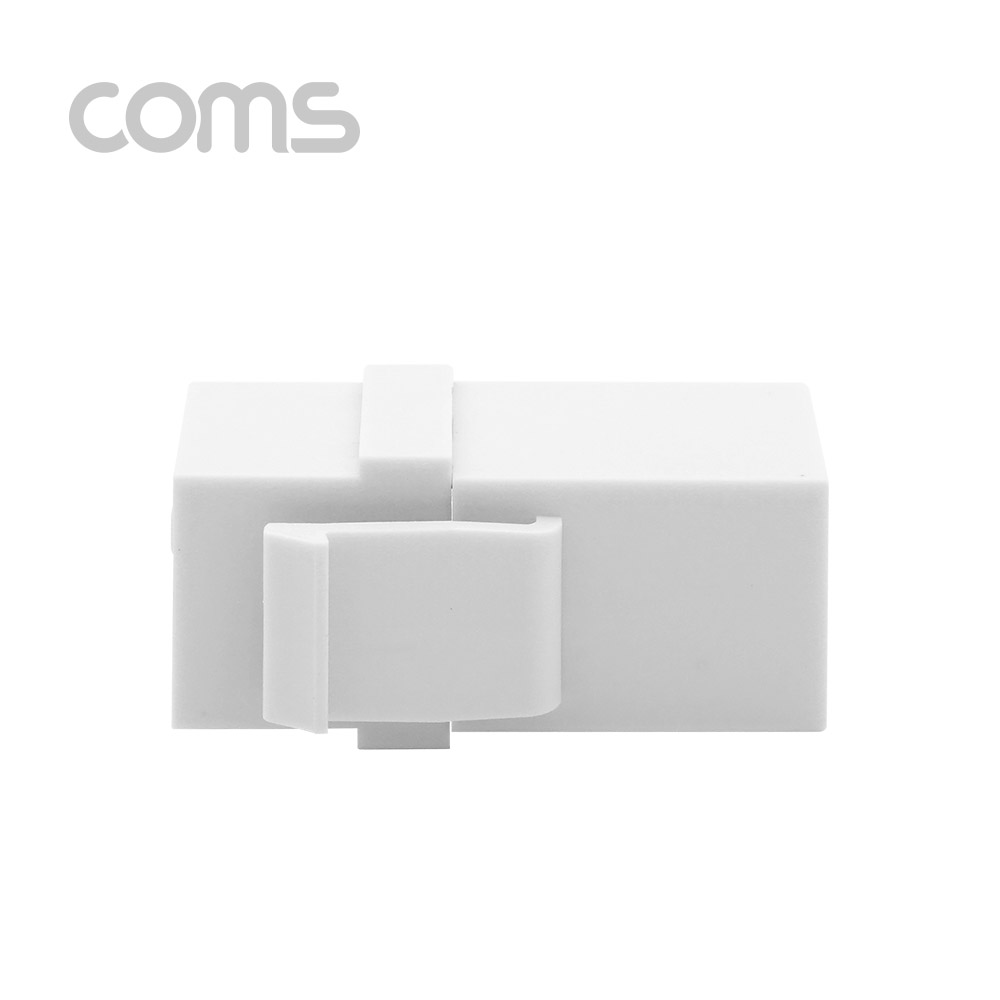 Coms USB 3.0 월 플레이트 키스톤잭 / 연장 / USB-A(F/F) / 우향