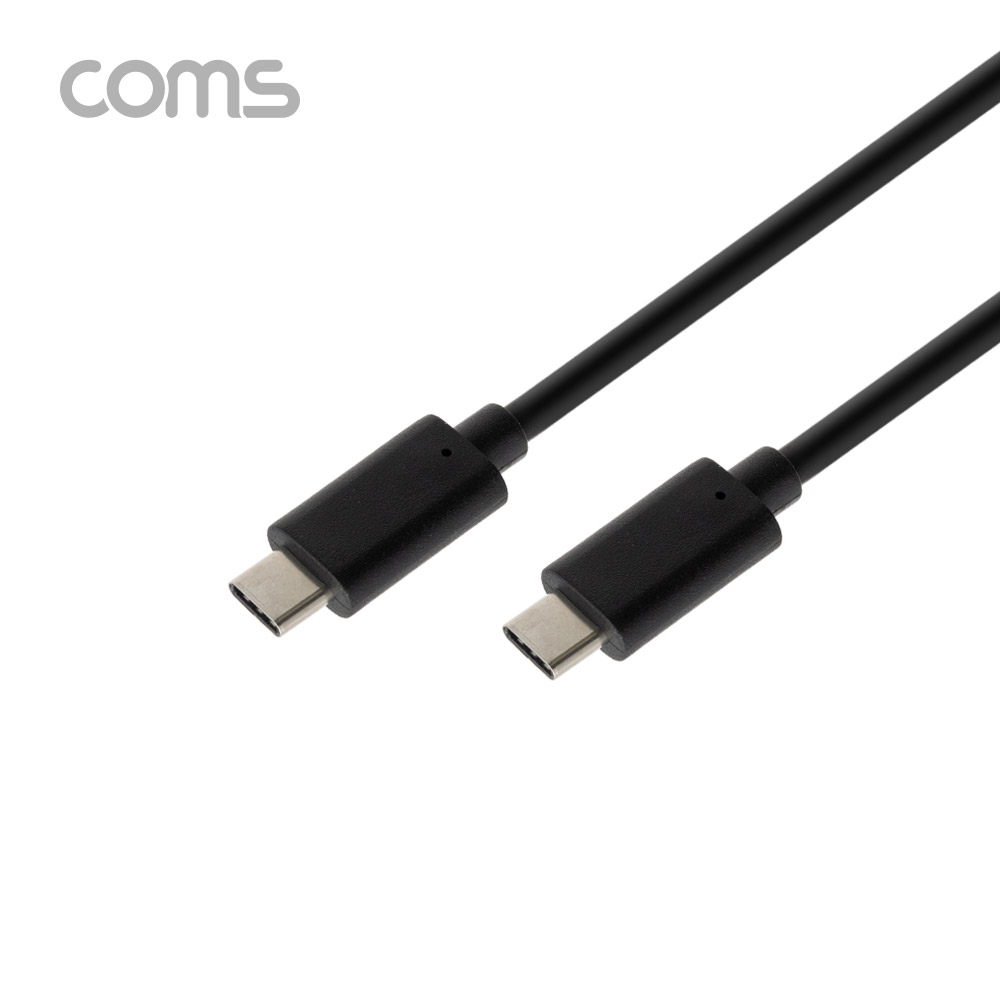 Coms USB 3.1(Type-C) 케이블 C to C (M/M) 1m