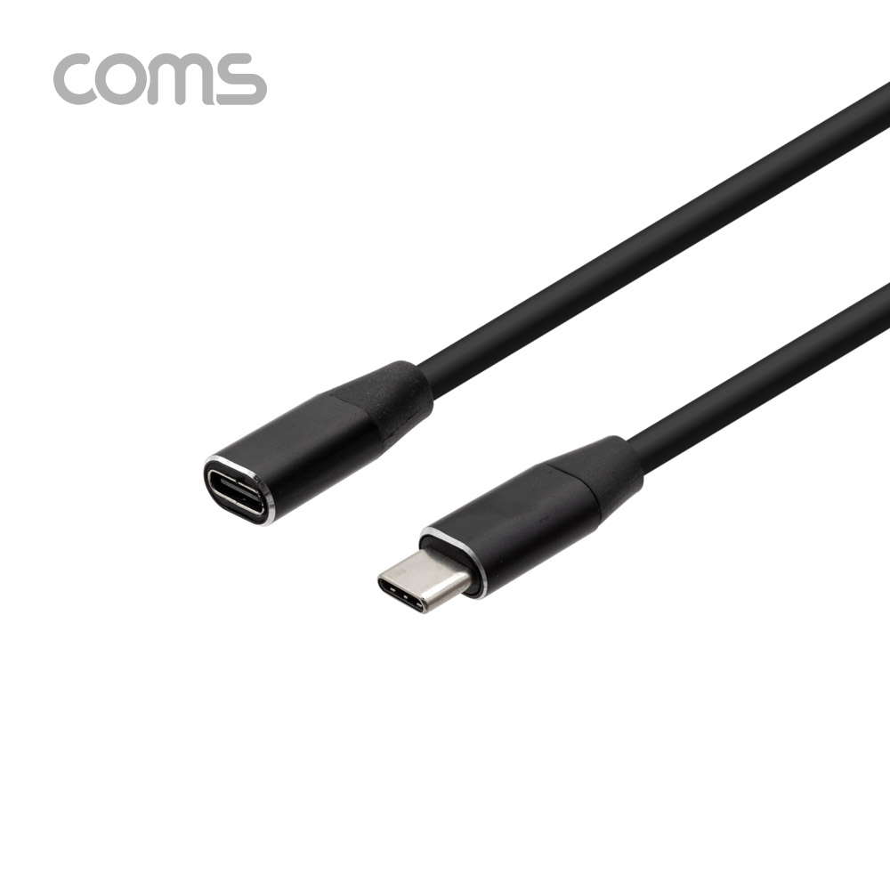 Coms USB 3.1(Type-C) 연장 케이블(M/F) 1m