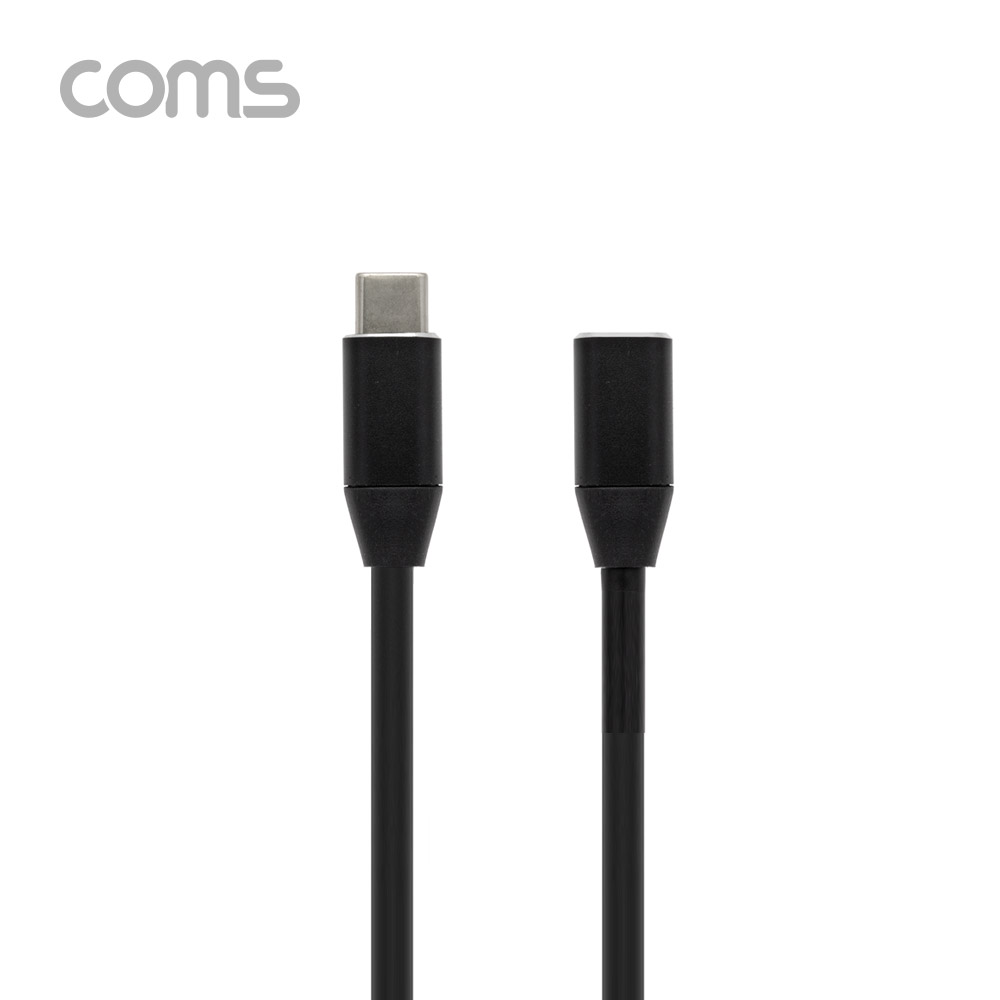 Coms USB 3.1(Type-C) 연장 케이블(M/F) 1m