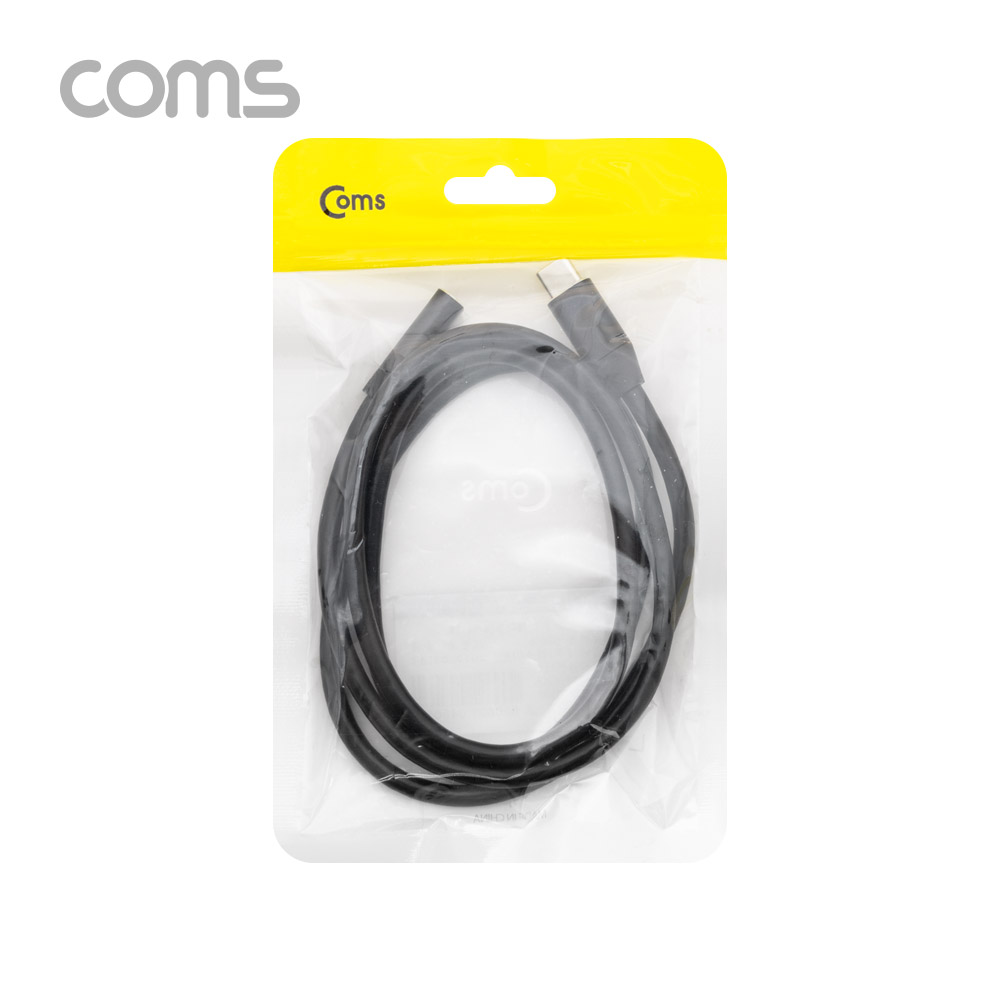 Coms USB 3.1(Type-C) 연장 케이블(M/F) 1m