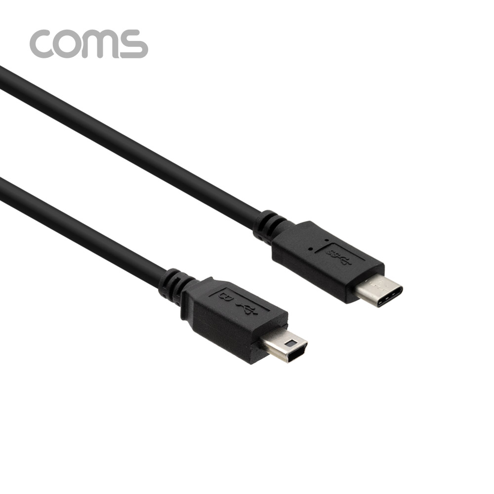 Coms USB 3.1(Type C) 케이블 1M / C(M) to Mini 5Pin(M)