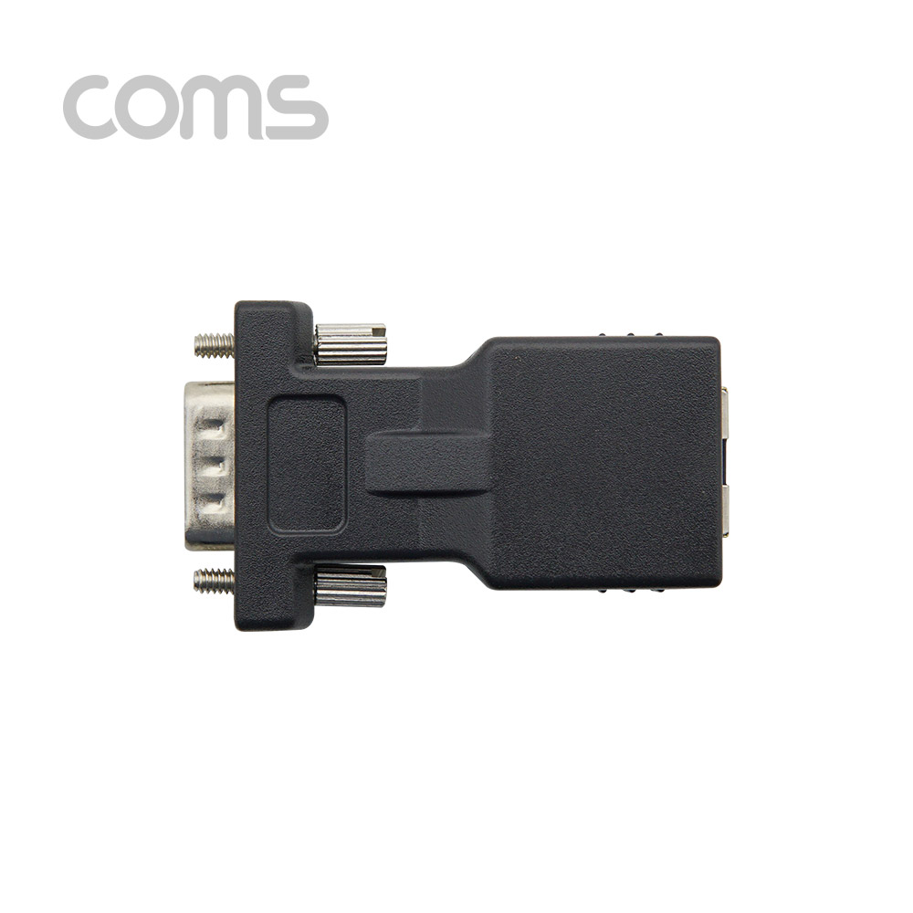Coms 시리얼 젠더(9M/RJ45F), 2개 1세트 / RS232 9P(M) to RJ45(F)