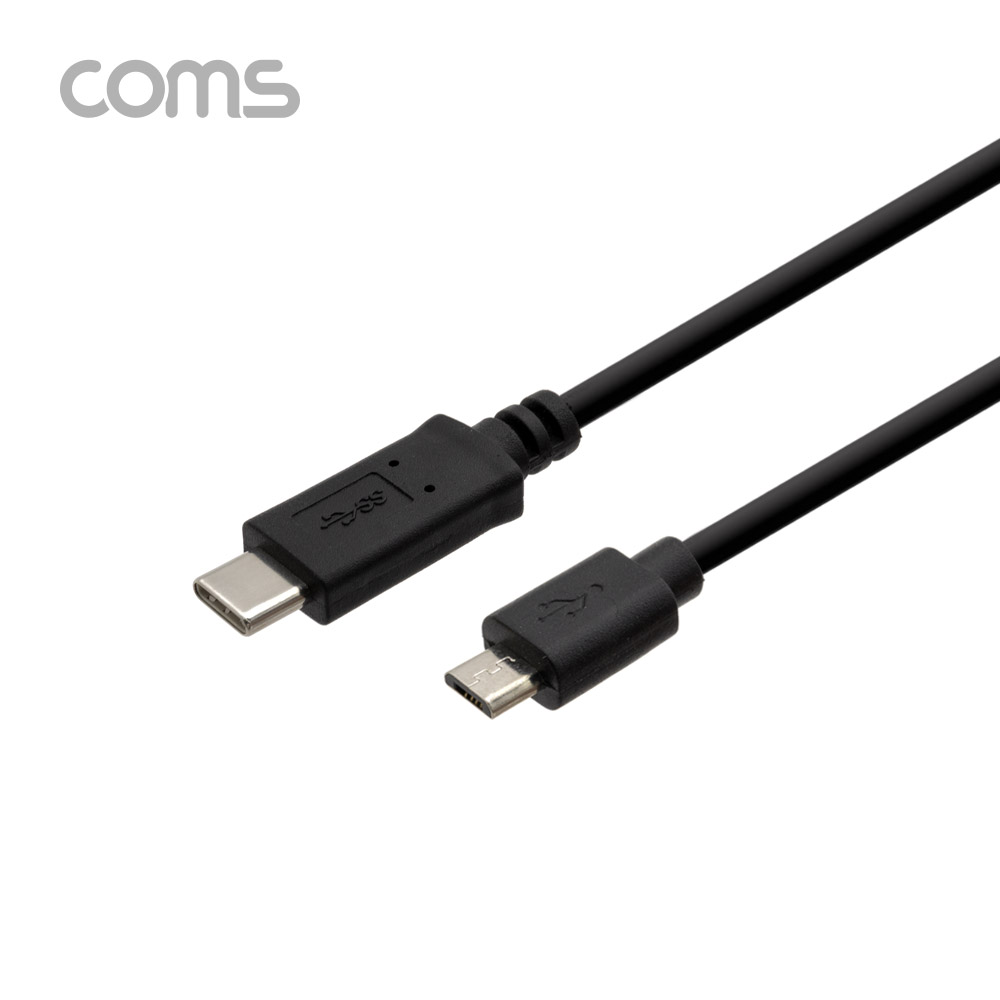 Coms USB 3.1(Type C) OTG 케이블 1M / C(M) to Micro 5Pin(M)
