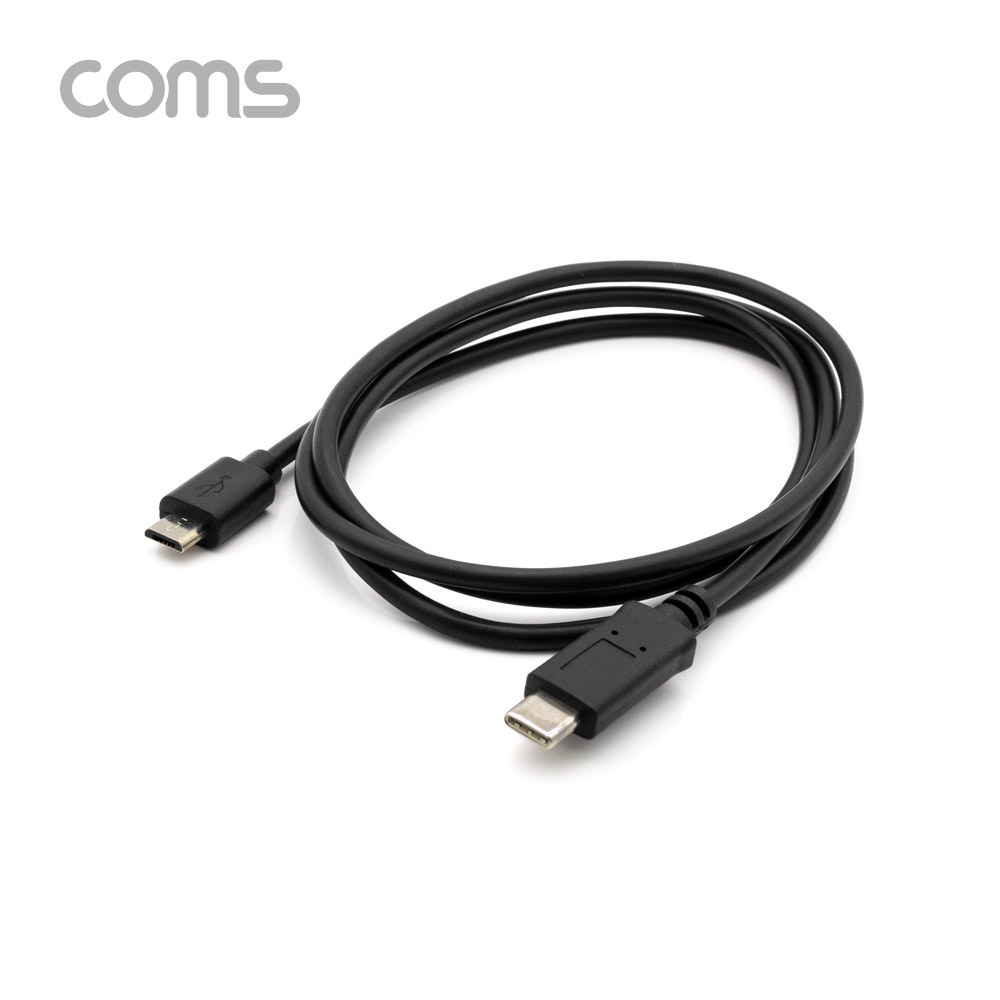 Coms USB 3.1(Type C) OTG 케이블 1M / C(M) to Micro 5Pin(M)