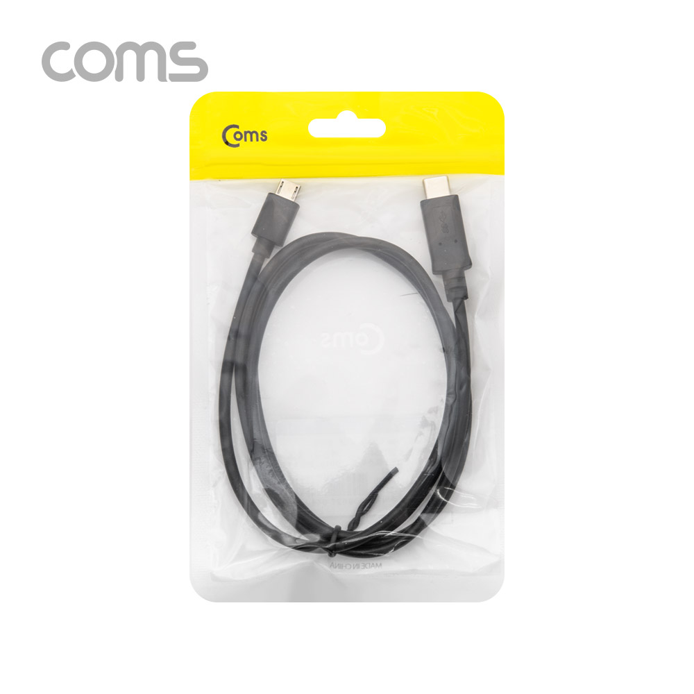 Coms USB 3.1(Type C) OTG 케이블 1M / C(M) to Micro 5Pin(M)