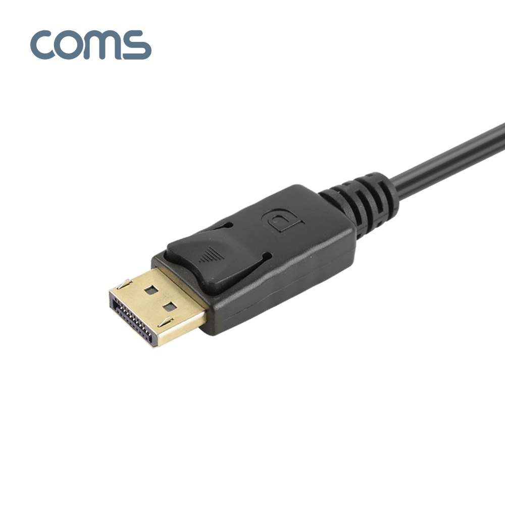 Coms 디스플레이 포트 to HDMI 변환 케이블 1.8M/Display/DP