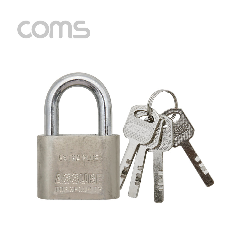 Coms 잠금열쇠 / 자물쇠 / 스틸 재질